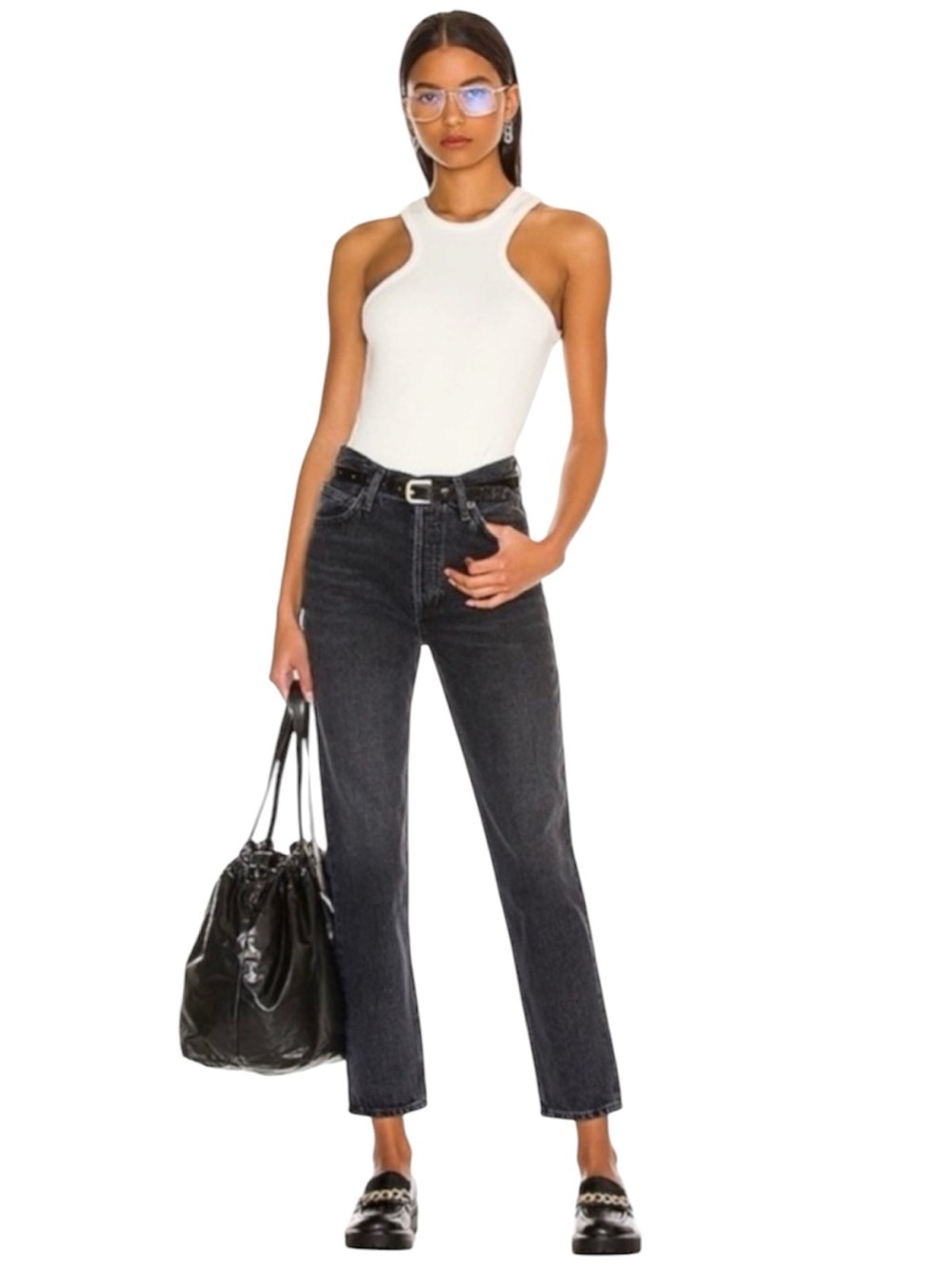 AGOLDE Fen High Rise Relaxed Tapered Jeans size 29